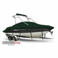 Eevelle Boat Cover DECK BOAT Ski Tower, Outboard Fits 25ft 6in L up to 102in W Green SFDKSK25102B-HTR